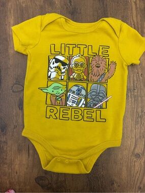 Star Wars "Little Rebel" Baby One-Piece
